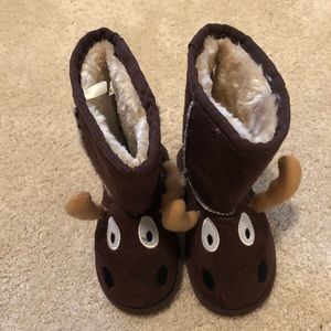 Lazy One Moose Slippers XS (6/7)